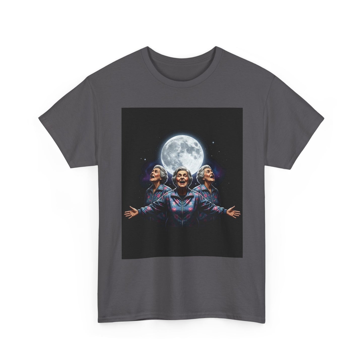 Funny Moon Meme Graphic Tee | Trendy Streetwear T-Shirt | Unisex Cotton Comfort