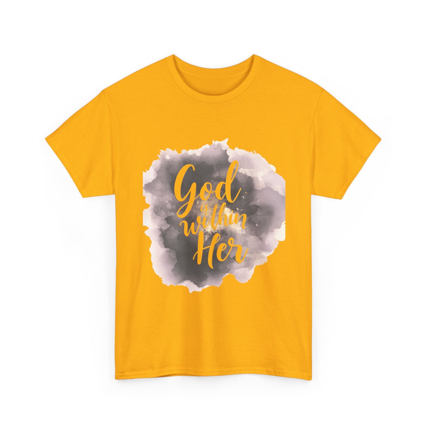 He is Within Her Unisex Heavy Cotton Tee - Inspirational Women's Shirt