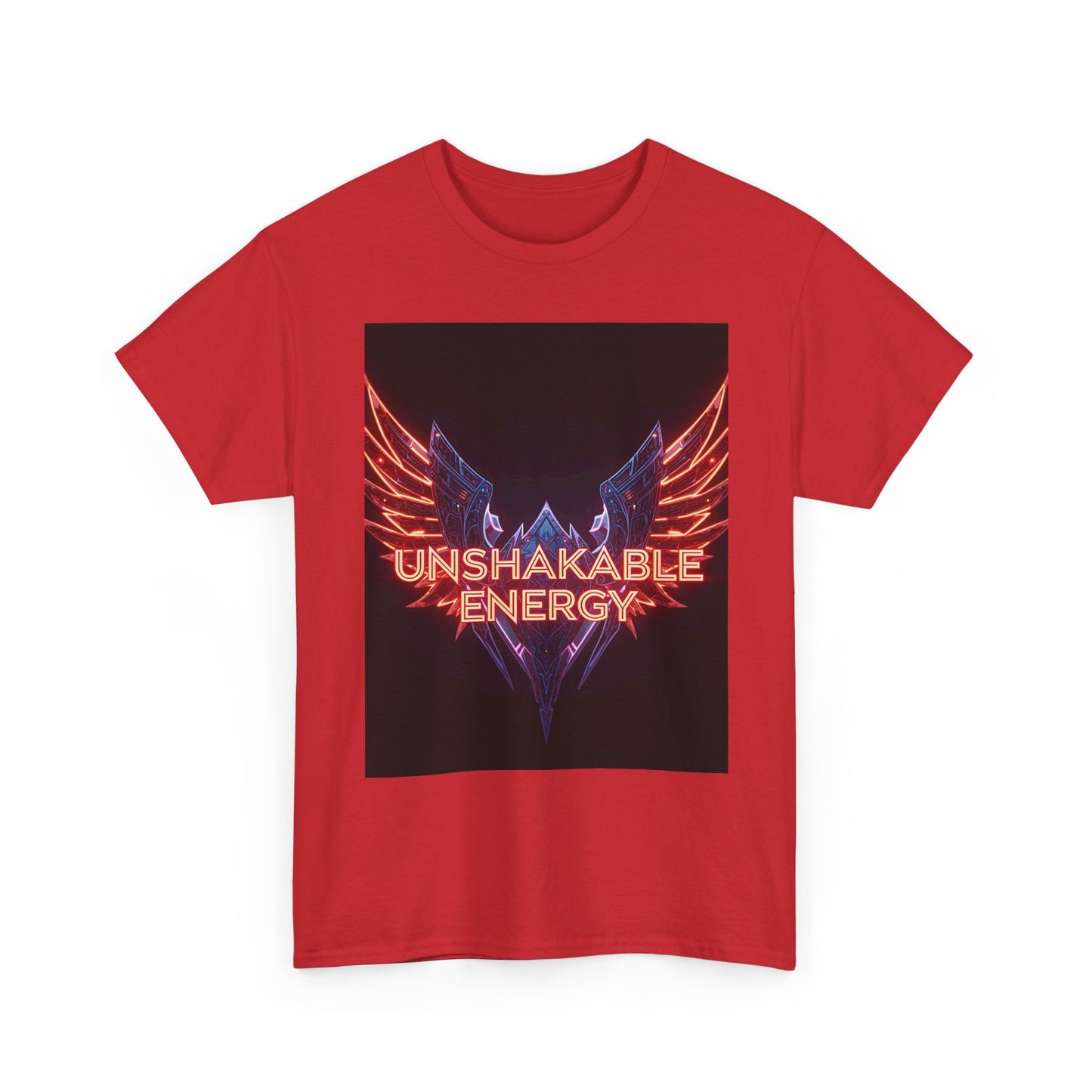 Unshakable Energy Graphic Motivational For Positivity, Casual Wear, Gift For Friends, Workout Gear, Everyday Style Graphic Tee | Trendy S...