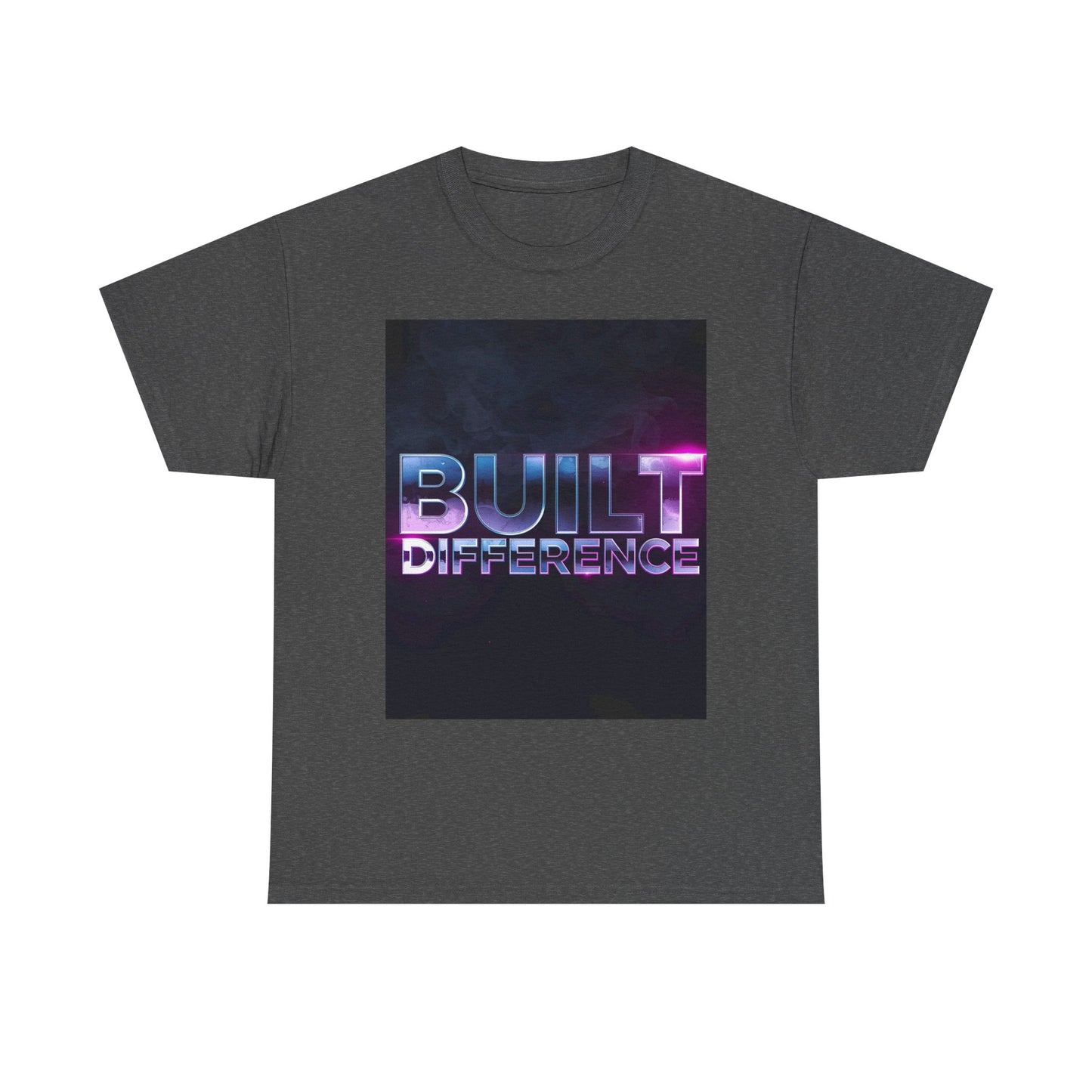 Built Difference Heavy Motivational Graphic , Gift For Friends, Casual Wear, Everyday Style Graphic Tee | Trendy Streetwear T-Shirt | Uni...