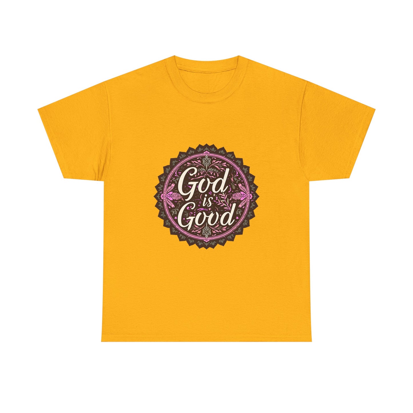 He is Good Unisex Heavy Cotton Tee - Positive Message T-Shirt for Everyday Wear
