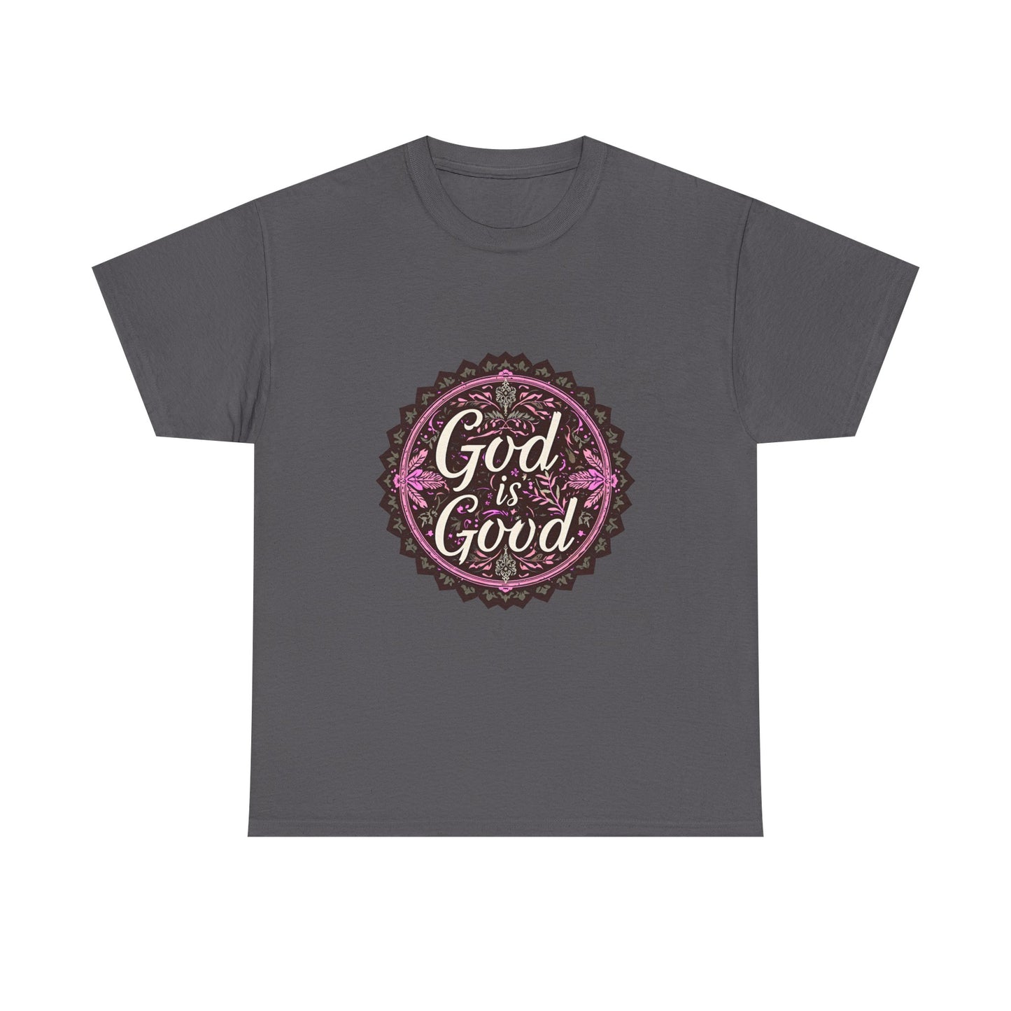 He is Good Unisex Heavy Cotton Tee - Positive Message T-Shirt for Everyday Wear