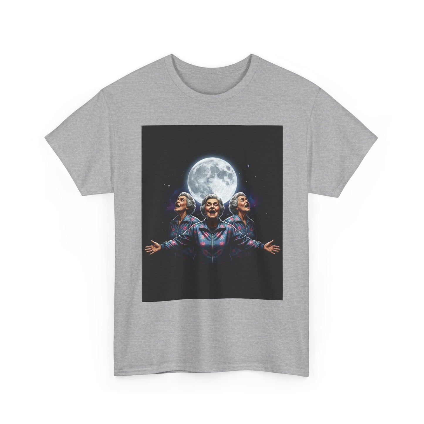 Funny Moon Meme Graphic Tee | Trendy Streetwear T-Shirt | Unisex Cotton Comfort