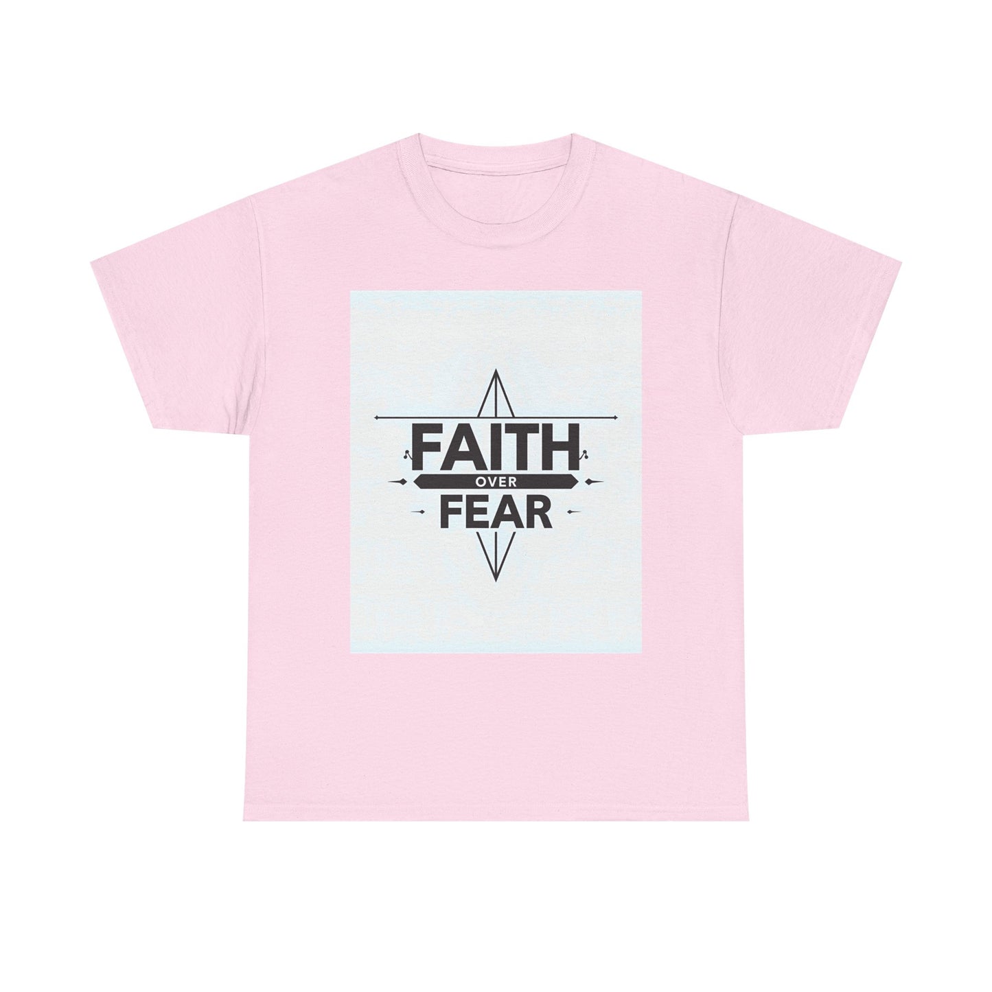 Faith Over Fear Unisex Heavy Cotton Tee