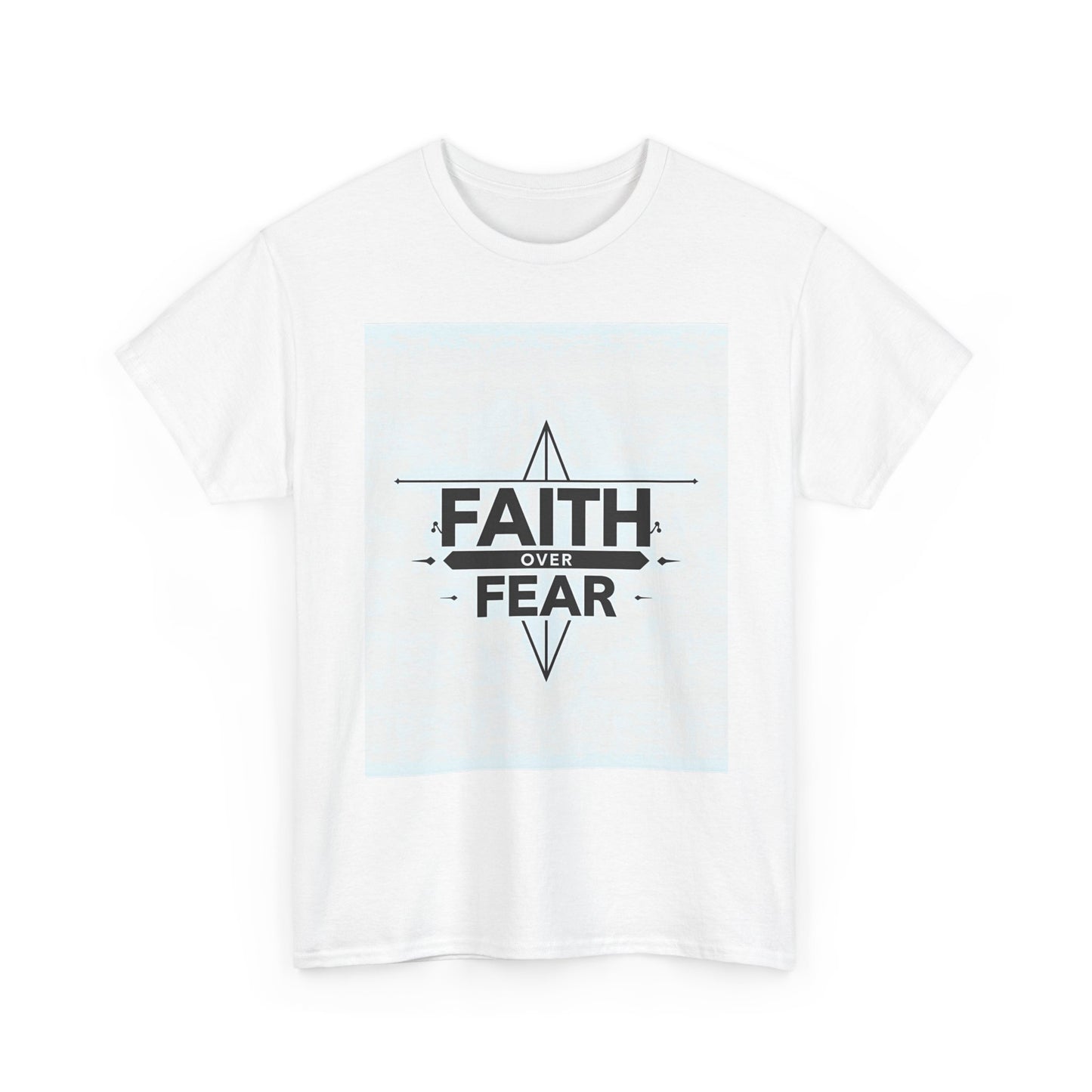 Faith Over Fear Unisex Heavy Cotton Tee