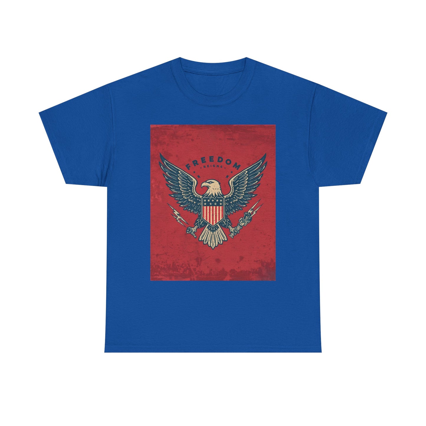 Freedom Eagle Heavy , American Pride , Patriotic , Fourth Of July Gift, Vintage Eagle Graphic Graphic Tee | Trendy Streetwear T-Shirt | U...