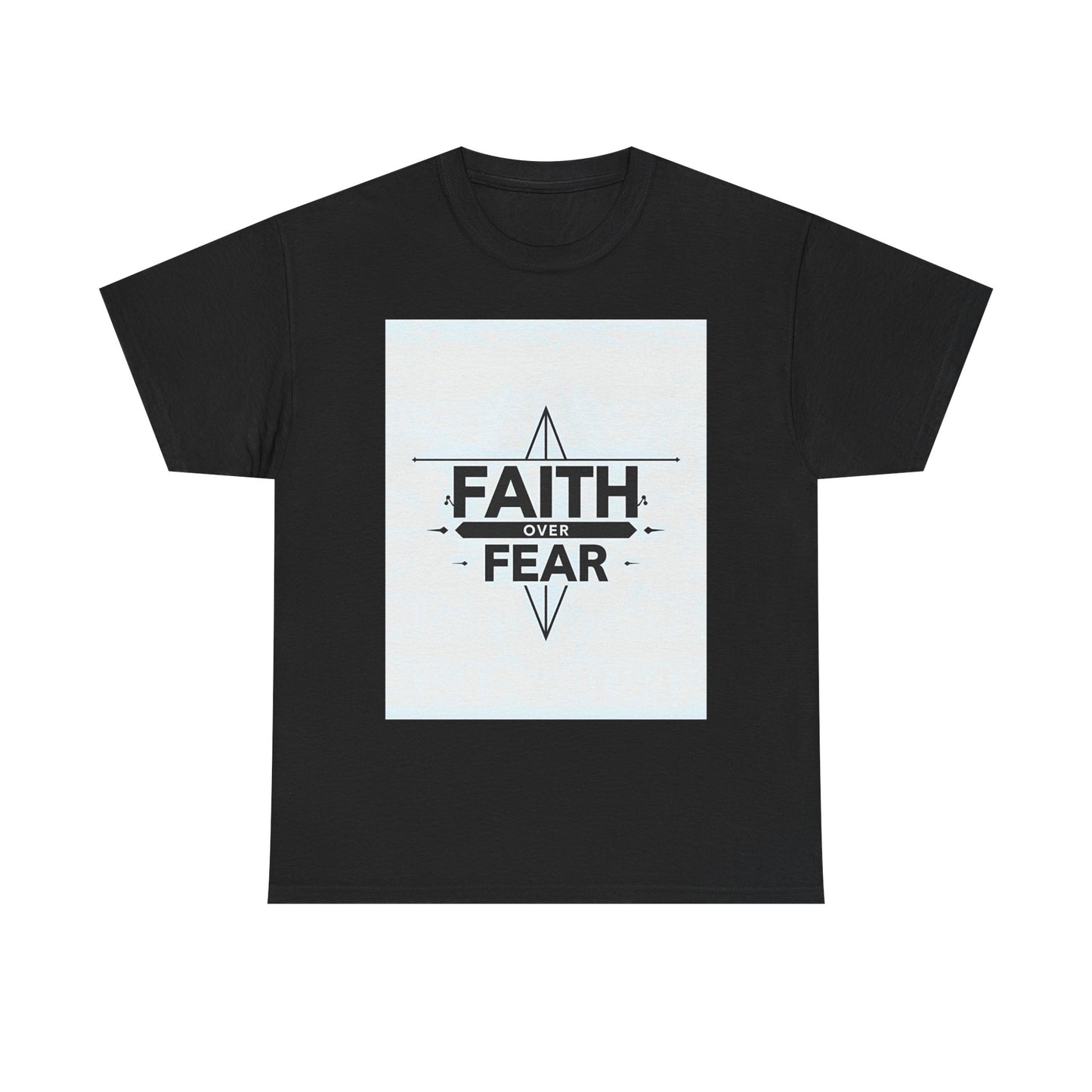 Faith Over Fear Unisex Heavy Cotton Tee