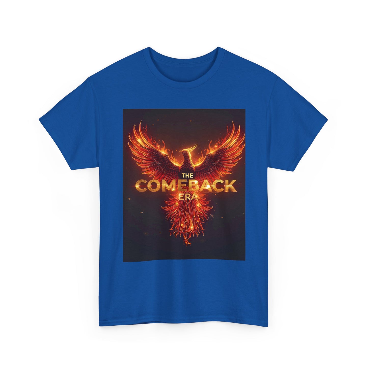 The Comeback Era Heavy , Motivational , Phoenix Graphic , Casual Wear, Gift Idea Graphic Tee | Trendy Streetwear T-Shirt | Unisex Cotton ...