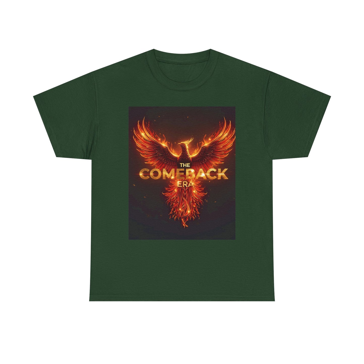 The Comeback Era Heavy , Motivational , Phoenix Graphic , Casual Wear, Gift Idea Graphic Tee | Trendy Streetwear T-Shirt | Unisex Cotton ...