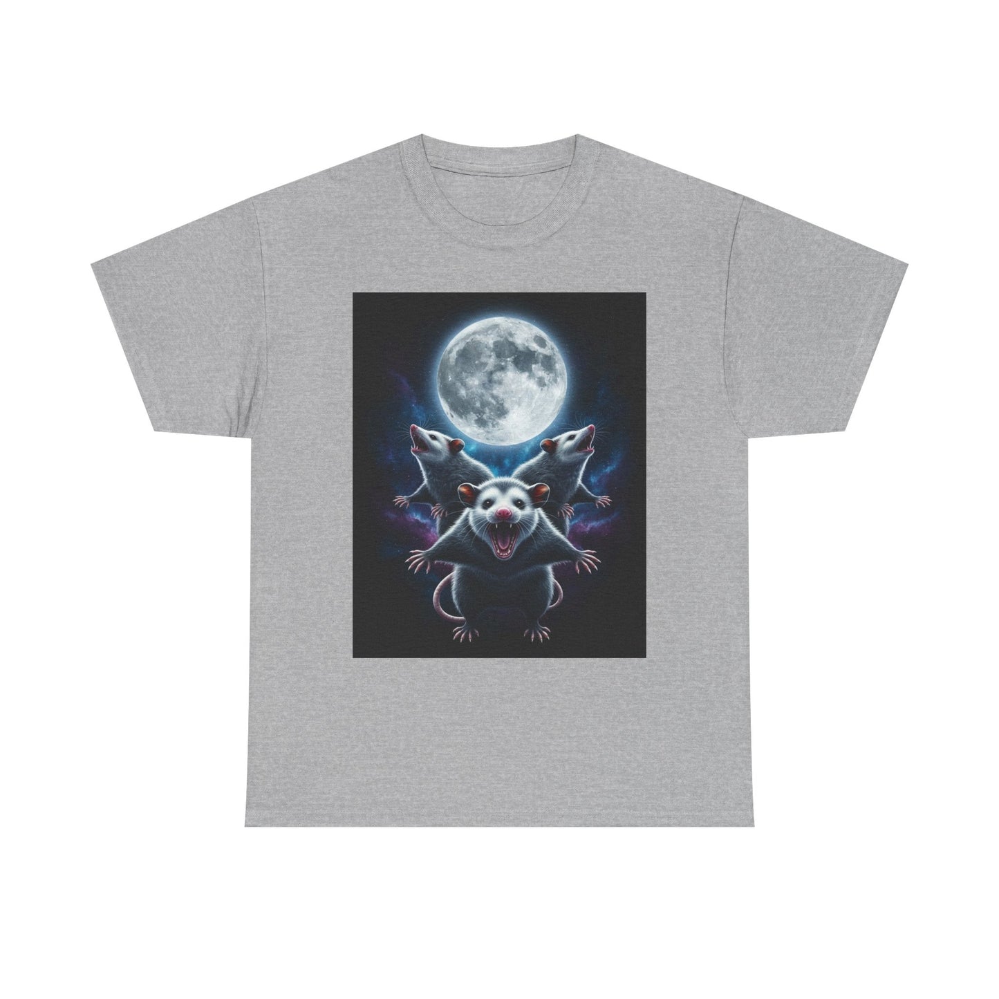 Moonlit Mischief Graphic , , Fun Gift For Animal Lovers, Casual Wear, Quirky Style Graphic Tee | Trendy Streetwear T-Shirt | ...