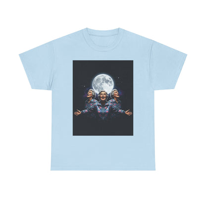 Funny Moon Meme Graphic Tee | Trendy Streetwear T-Shirt | Unisex Cotton Comfort