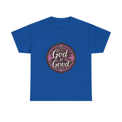 Inspirational Unisex Heavy Cotton Tee - "Faith-Based" Design