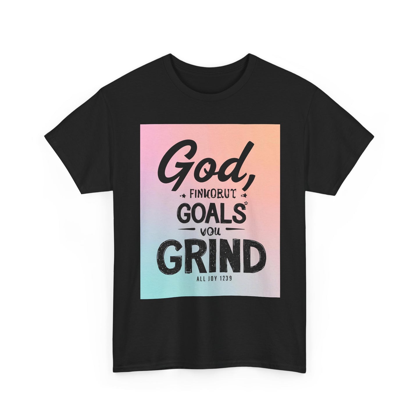 Motivational Graphic 'God, Goals, Grind' Heavy , Inspirational , Everyday Wear, Gift For Dreamers, [...] Graphic Tee | Trendy Streetwear ...