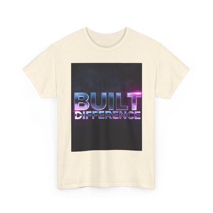 Built Difference Heavy Motivational Graphic , Gift For Friends, Casual Wear, Everyday Style Graphic Tee | Trendy Streetwear T-Shirt | Uni...