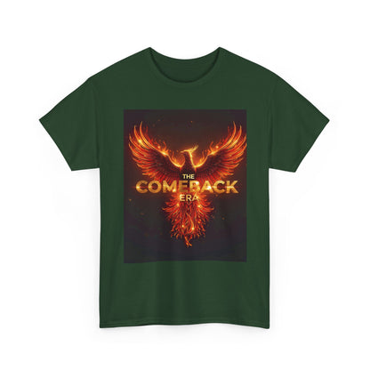 The Comeback Era Heavy , Motivational , Phoenix Graphic , Casual Wear, Gift Idea Graphic Tee | Trendy Streetwear T-Shirt | Unisex Cotton ...