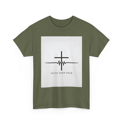 Faith Over Fear Motivational Inspirational Gift For Friends And Family Perfect For Holidays [...] Graphic Tee | Trendy Streetwear T-Shirt...