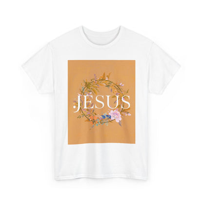 Floral Trendy Unisex Heavy Cotton Tee | Casual Wear