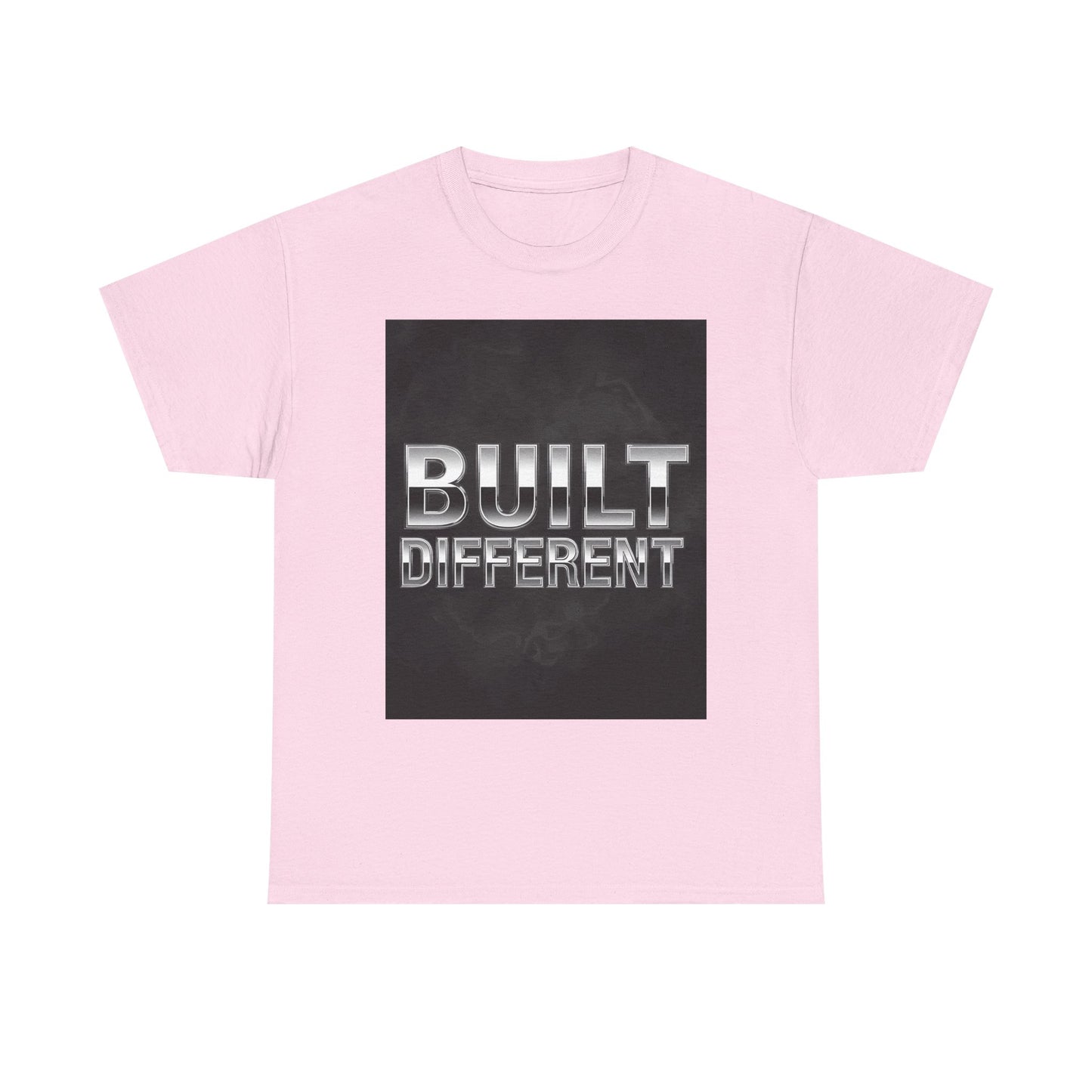 Built Different Heavy , Inspiring Gift, Casual Wear, Workout , Motivational Fashion, Street Style Top Graphic Tee | Trendy Streetwear T-S...