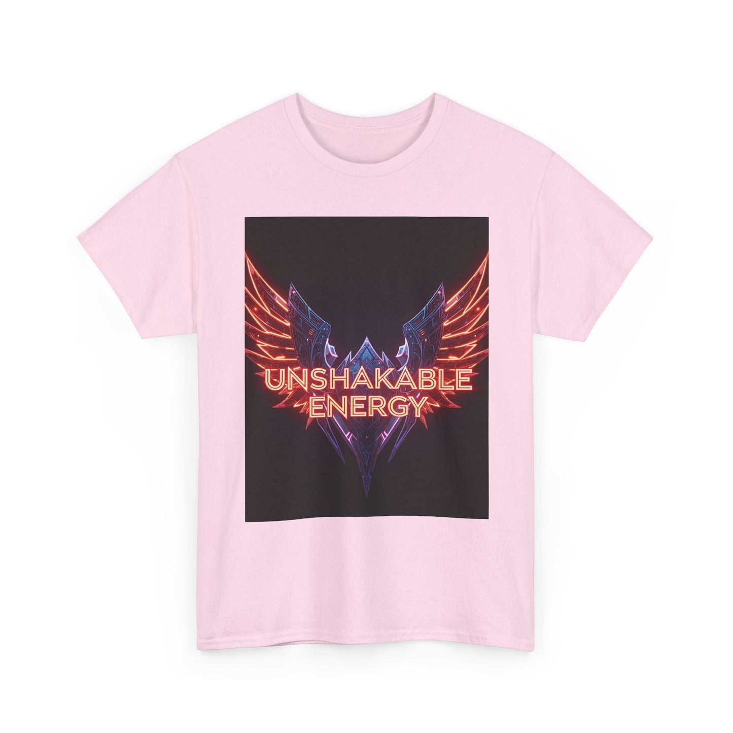 Unshakable Energy Graphic Motivational For Positivity, Casual Wear, Gift For Friends, Workout Gear, Everyday Style Graphic Tee | Trendy S...