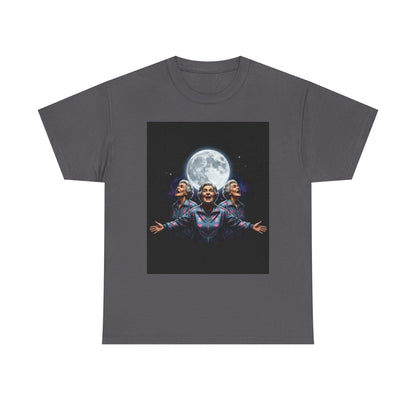 Funny Moon Meme Graphic Tee | Trendy Streetwear T-Shirt | Unisex Cotton Comfort