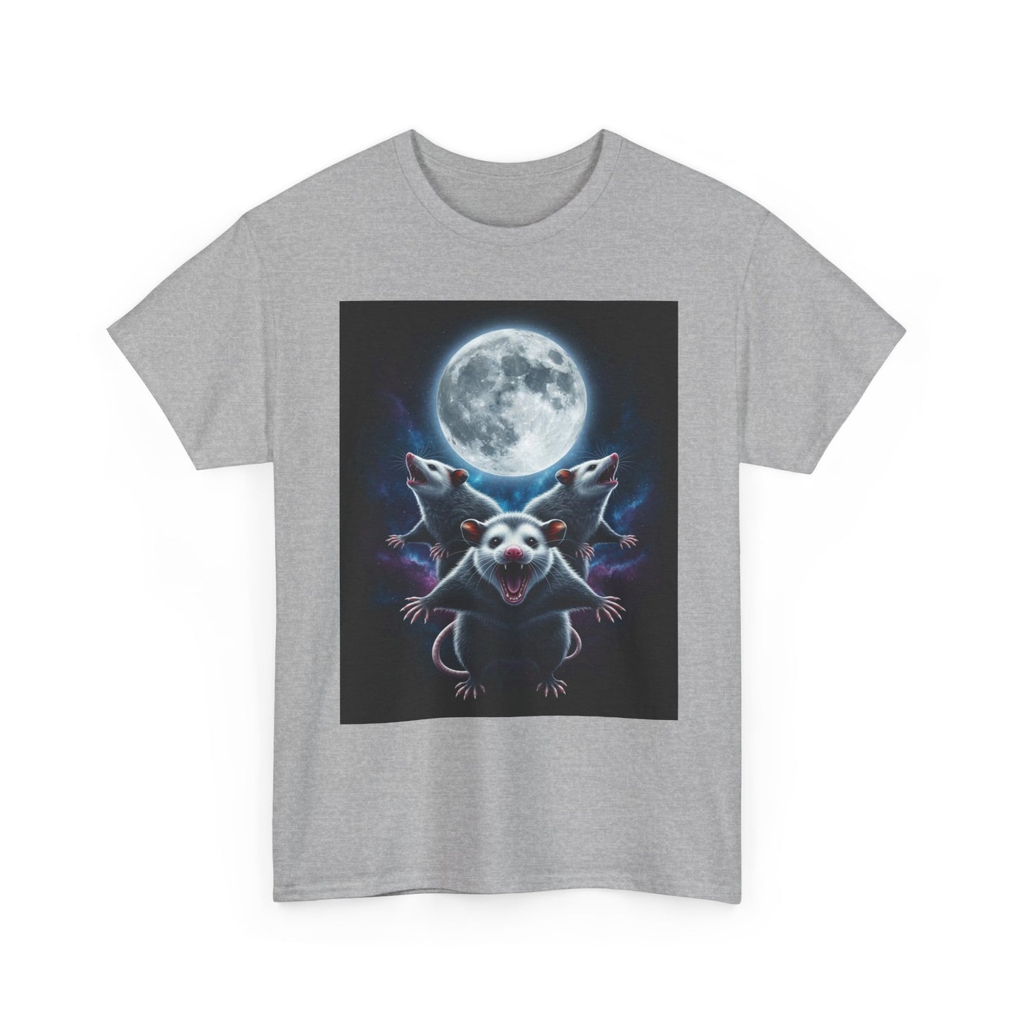 Moonlit Mischief Graphic , , Fun Gift For Animal Lovers, Casual Wear, Quirky Style Graphic Tee | Trendy Streetwear T-Shirt | ...