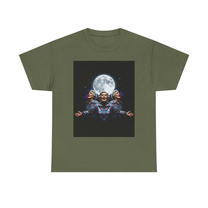 Funny Moon Meme Graphic Tee | Trendy Streetwear T-Shirt | Unisex Cotton Comfort