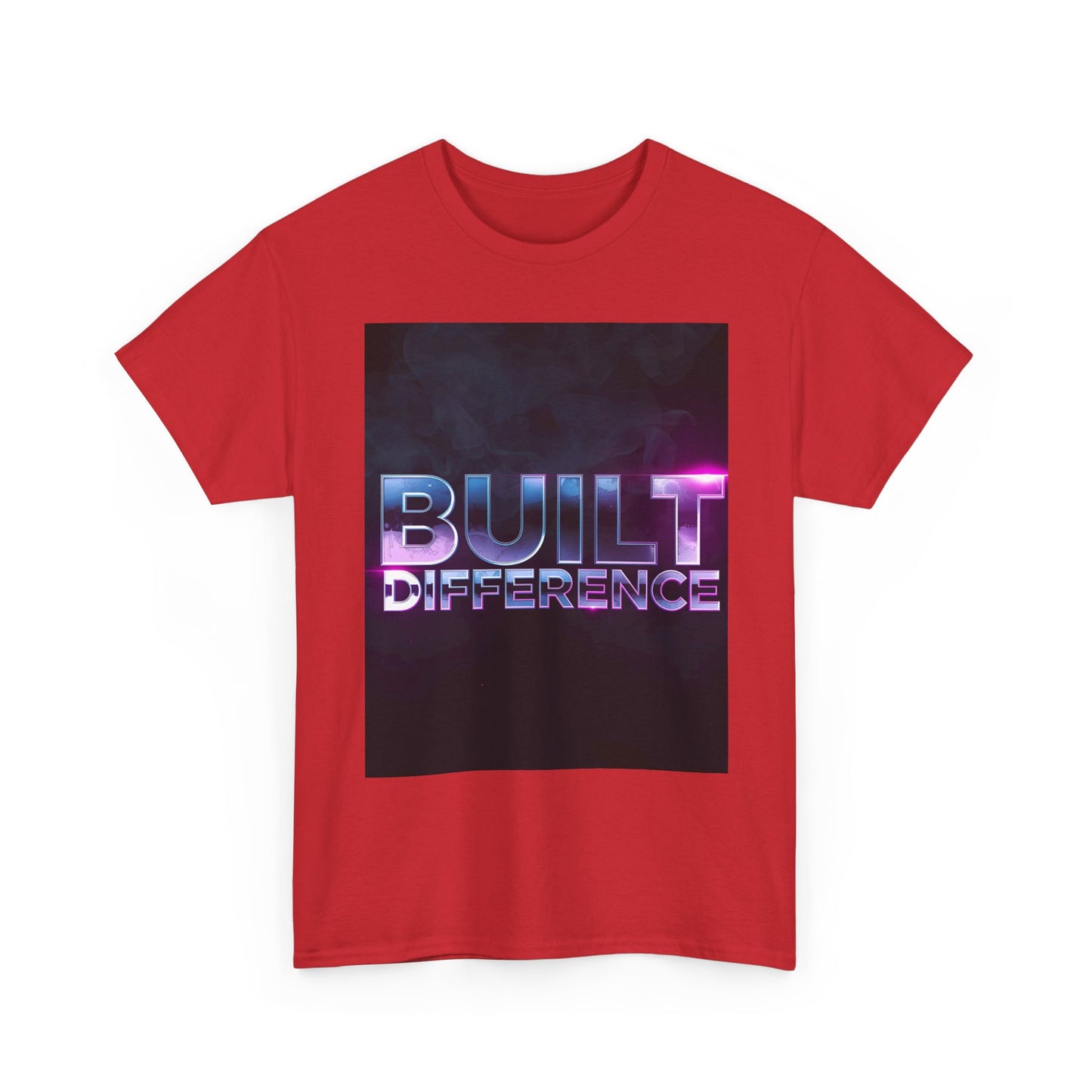 Built Difference Heavy Motivational Graphic , Gift For Friends, Casual Wear, Everyday Style Graphic Tee | Trendy Streetwear T-Shirt | Uni...