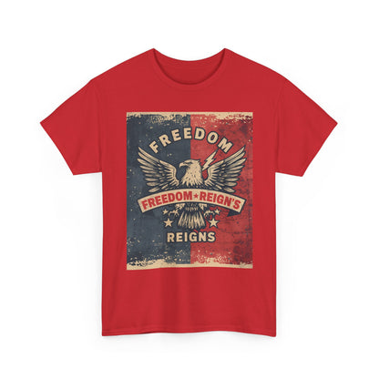 Patriotic Eagle , Vintage Freedom , , Independence Day Gift, Americana , Casual Statement Graphic Tee | Trendy Streetwear T-Shirt | Unise...