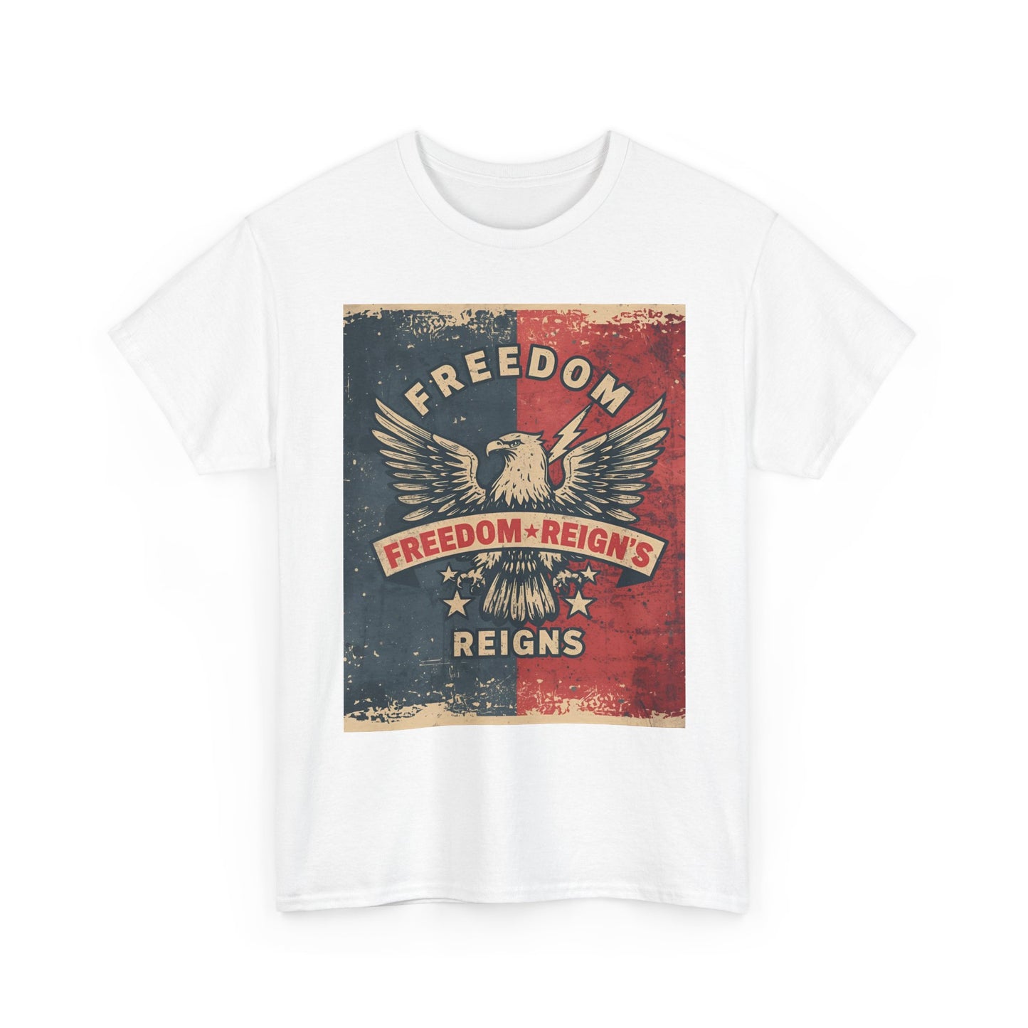 Patriotic Eagle , Vintage Freedom , , Independence Day Gift, Americana , Casual Statement Graphic Tee | Trendy Streetwear T-Shirt | Unise...