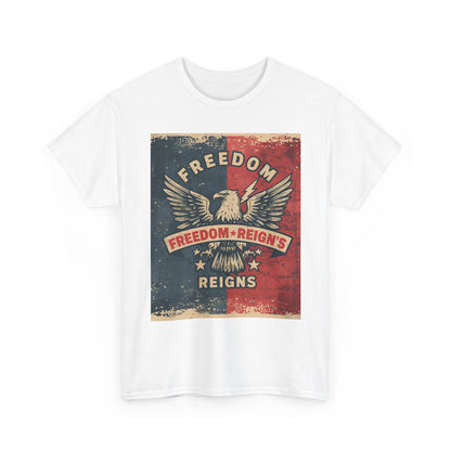 Patriotic Eagle , Vintage Freedom , , Independence Day Gift, Americana , Casual Statement Graphic Tee | Trendy Streetwear T-Shirt | Unise...