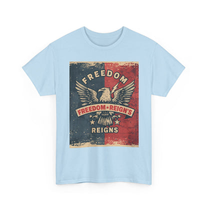 Patriotic Eagle , Vintage Freedom , , Independence Day Gift, Americana , Casual Statement Graphic Tee | Trendy Streetwear T-Shirt | Unise...