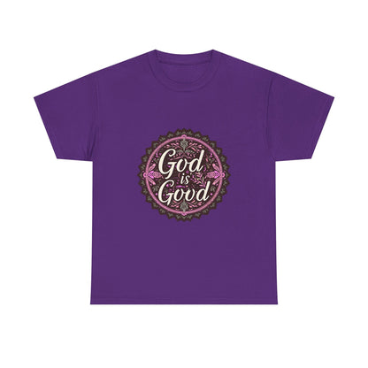 Inspirational Unisex Heavy Cotton Tee - "Faith-Based" Design