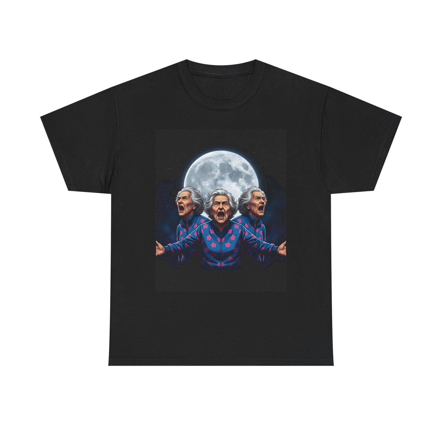 Moonlit Guru Heavy , Fun Graphic For Hipsters, Perfect  Gift For Friends, Casual Wear, [...] Graphic Tee | Trendy Streetwea...
