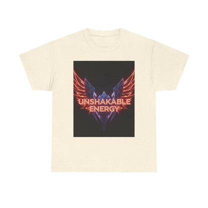 Unshakable Energy Graphic Motivational For Positivity, Casual Wear, Gift For Friends, Workout Gear, Everyday Style Graphic Tee | Trendy S...