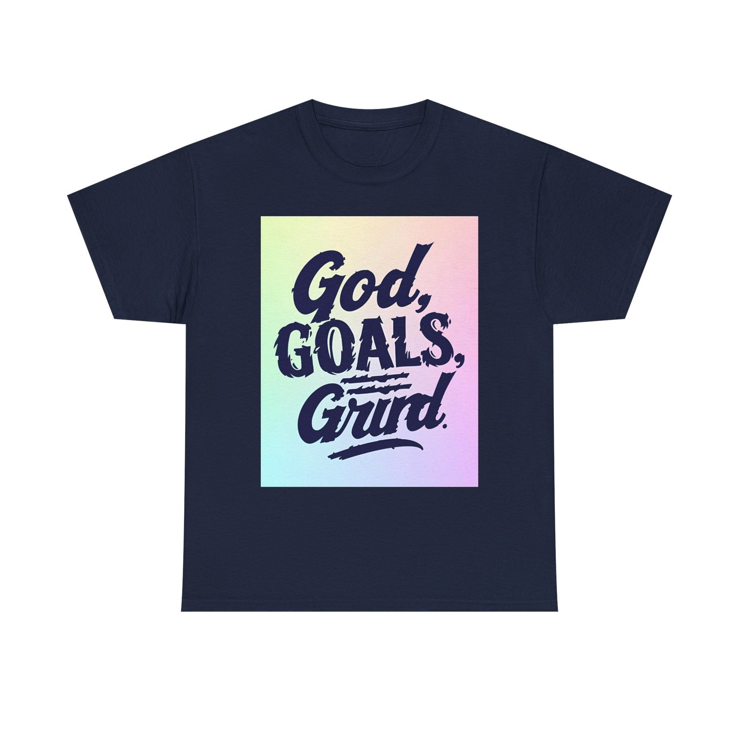 Inspirational Heavy God Goals Festival , Motivational Gift, Casual Wear, Spiritual Graphic Tee | Trendy Streetwear T-Shirt | Unisex Cotto...