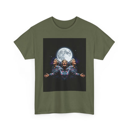 Funny Moon Meme Graphic Tee | Trendy Streetwear T-Shirt | Unisex Cotton Comfort