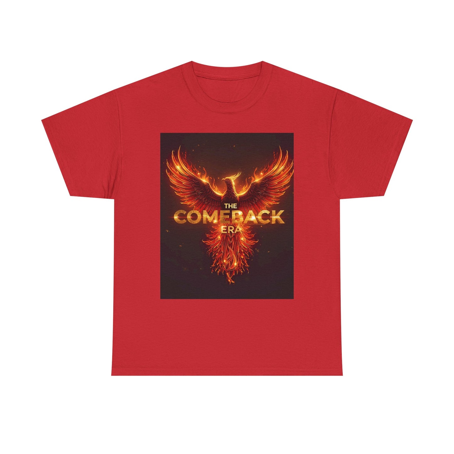 Heavy The Comeback Era, Motivational , Phoenix Design, Casual Wear, Gift For New Beginnings, Trendy Graphic Tee | Trendy Streetwear T-Shi...