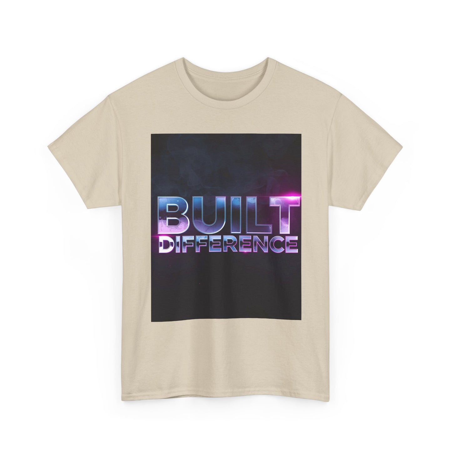 Built Difference Heavy Motivational Graphic , Gift For Friends, Casual Wear, Everyday Style Graphic Tee | Trendy Streetwear T-Shirt | Uni...