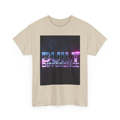 Built Difference Heavy Motivational Graphic , Gift For Friends, Casual Wear, Everyday Style Graphic Tee | Trendy Streetwear T-Shirt | Uni...