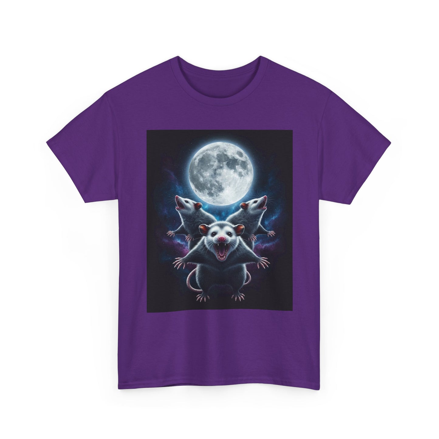 Moonlit Mischief Graphic , , Fun Gift For Animal Lovers, Casual Wear, Quirky Style Graphic Tee | Trendy Streetwear T-Shirt | ...