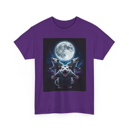 Moonlit Mischief Graphic , , Fun Gift For Animal Lovers, Casual Wear, Quirky Style Graphic Tee | Trendy Streetwear T-Shirt | ...