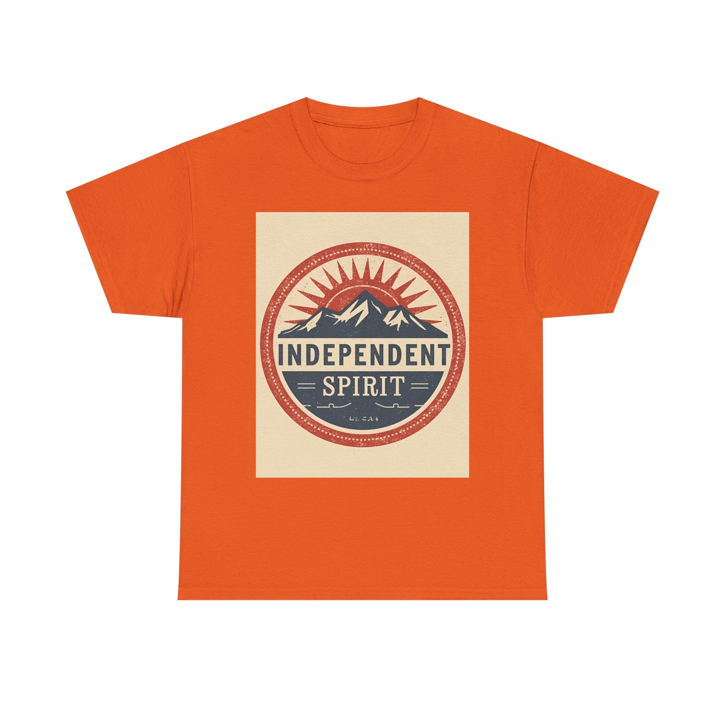 Independent Spirit Heavy Outdoor Adventure , Casual Everyday Wear, Gift For Nature Lovers, Travel , [...] Graphic Tee | Trendy Streetwear...