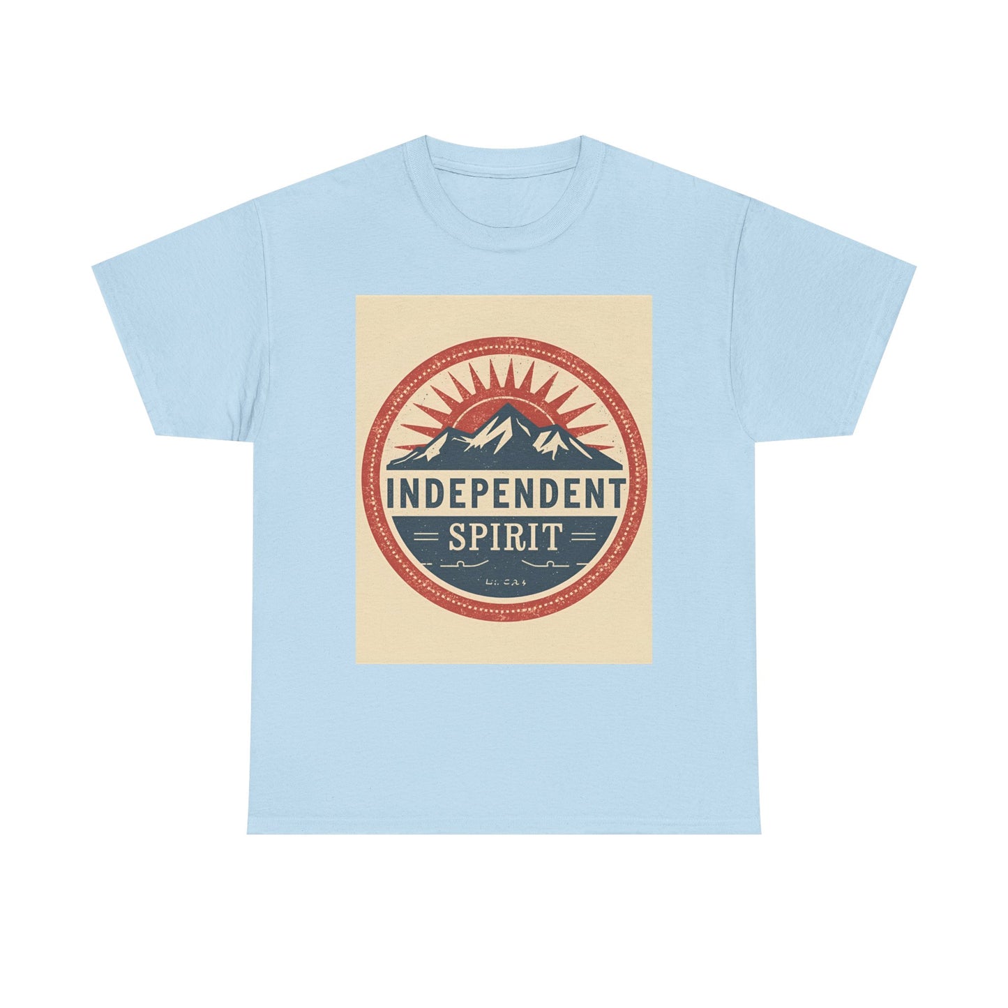 Independent Spirit Heavy Outdoor Adventure , Casual Everyday Wear, Gift For Nature Lovers, Travel , [...] Graphic Tee | Trendy Streetwear...