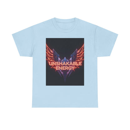 Unshakable Energy Graphic Motivational For Positivity, Casual Wear, Gift For Friends, Workout Gear, Everyday Style Graphic Tee | Trendy S...