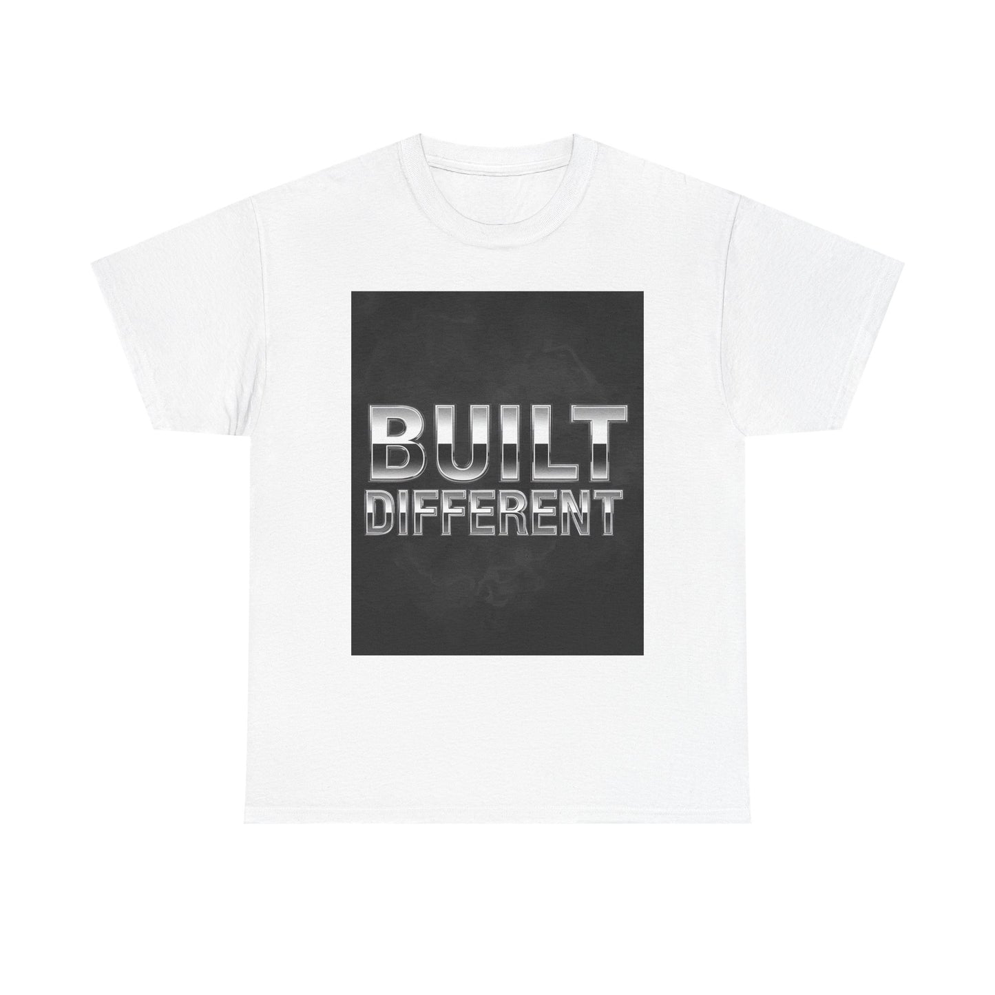 Built Different Heavy , Inspiring Gift, Casual Wear, Workout , Motivational Fashion, Street Style Top Graphic Tee | Trendy Streetwear T-S...
