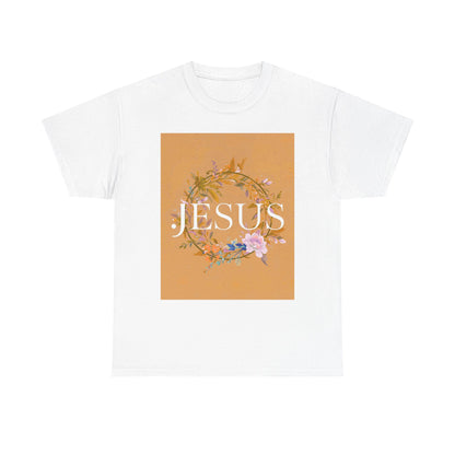 Floral Trendy Unisex Heavy Cotton Tee | Casual Wear