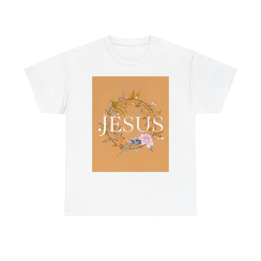 Floral Trendy Unisex Heavy Cotton Tee | Casual Wear