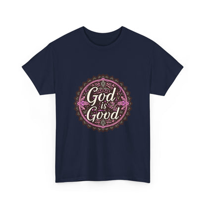 Inspirational Unisex Heavy Cotton Tee - "Faith-Based" Design