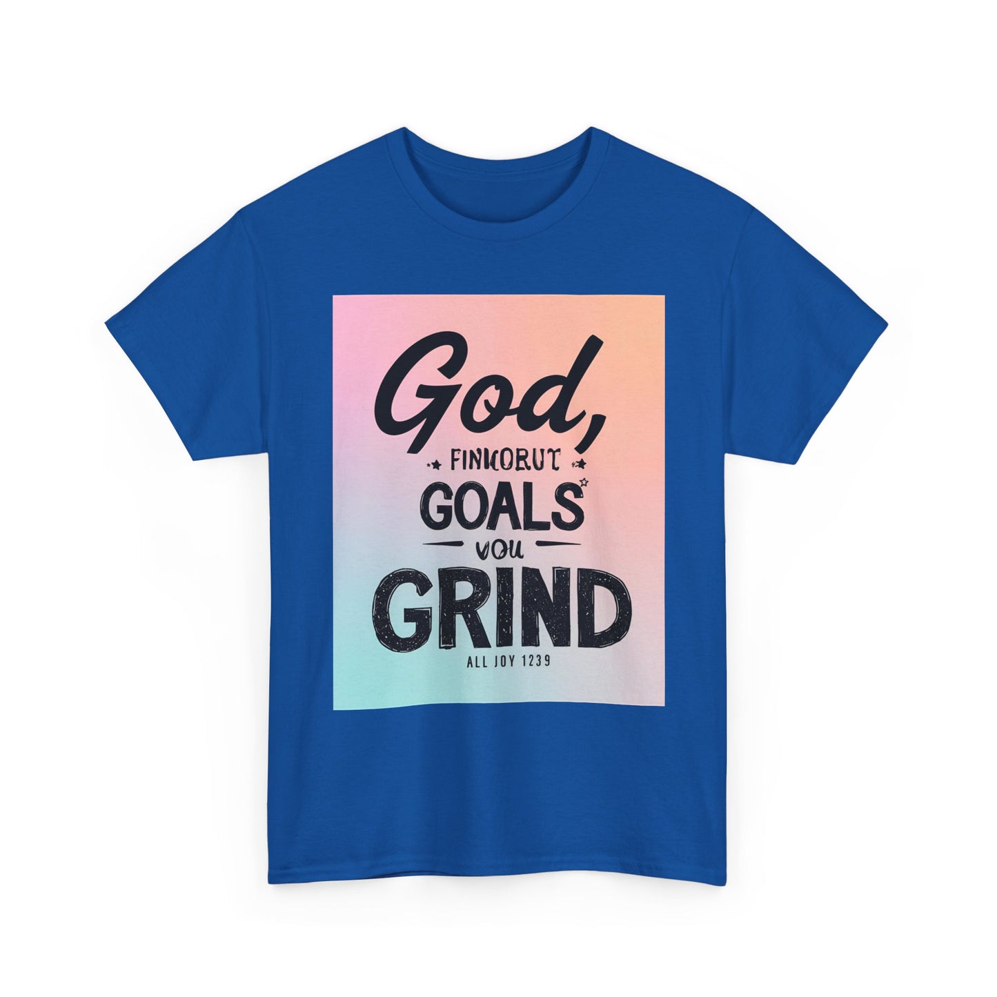 Motivational Graphic 'God, Goals, Grind' Heavy , Inspirational , Everyday Wear, Gift For Dreamers, [...] Graphic Tee | Trendy Streetwear ...