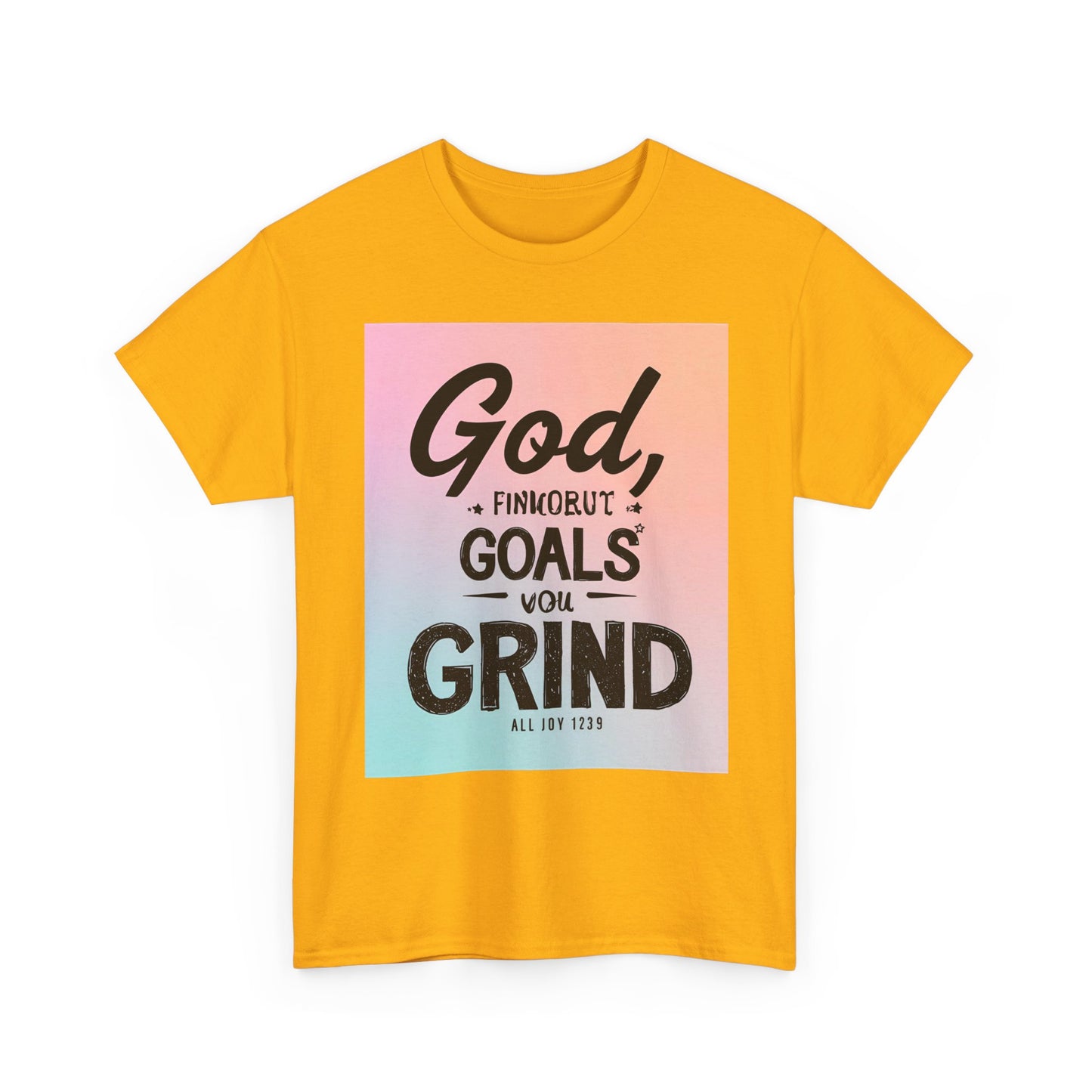 Motivational Graphic 'God, Goals, Grind' Heavy , Inspirational , Everyday Wear, Gift For Dreamers, [...] Graphic Tee | Trendy Streetwear ...